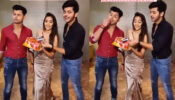 Awesome Threesome: Siddharth & Abhishek Nigam spend Valentine’s Day with Ashi Singh, cake-cutting video goes viral on social media