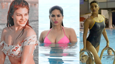 B-Town Pool Babes: From Jacqueline Fernandez To Priyanka Chopra make fans sweat with their hot bikini & monokini look by the pool