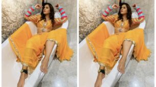 Bathtub Post: Dalljiet Kaur’s ethnic classy gorgeous look stuns fans
