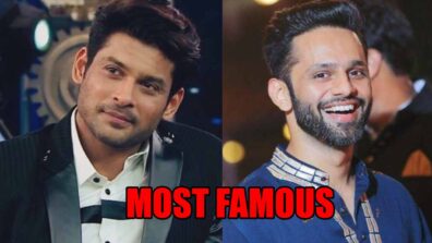 Sidharth Shukla VS Rahul Vaidya: Most Famous Bigg Boss Contestant?