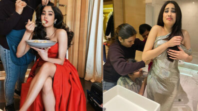 Before and after: Unseen rare footage of Janhvi Kapoor prepping up goes viral on social media