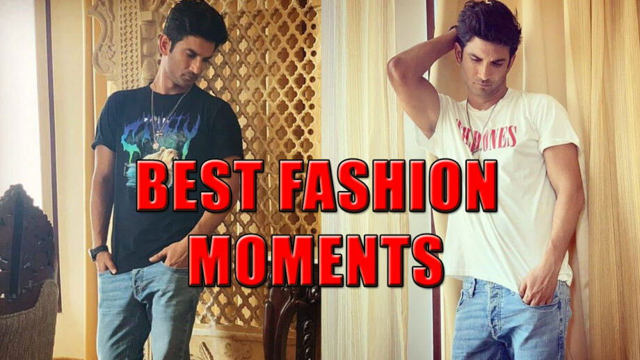 Best Fashion Moments Of Very Talented And Versatile Bollywood Actor Late Sushant Singh Rajput