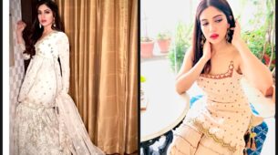 Bhumi Pednekar Looks Pretty In Sharara Suit