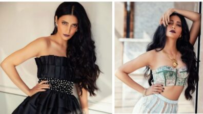 Black Bomb: Shruti Haasan amazes fans in her mini ruffle dress