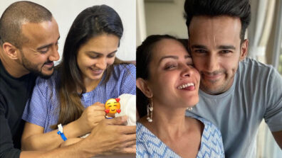 Blessed with the best: Anita Hassanandani & Rohit Reddy share super cute photo with their newborn baby, netizens flood them with wishes