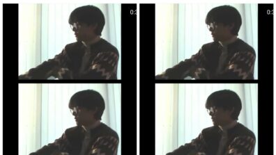 Blue & Gray: BTS V caught on camera doing a mesmerizing acoustic gig, ARMY loves it