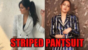 Bollywood Divas From Katrina Kaif To Sonakshi Sinha Showed How To Look Glamorous And Sizzling Hot in Striped Pantsuit