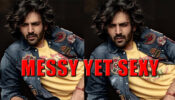 Bollywood Hot Actor Kartik Aaryan Looks Classy In Yellow And Denim Jacket With Messy Hair, See Picture