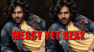 Bollywood Hot Actor Kartik Aaryan Looks Classy In Yellow And Denim Jacket With Messy Hair, See Picture