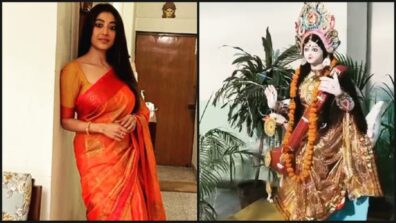 Bong Beauty: Paoli Dam decks up in a gorgeous saree for Saraswati Puja celebrations, fans love her charm