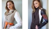 Chloe Moretz Looks Amazingly Gorgeous In Her White Shirt With Grey Blazer And Orange Belt, See Here
