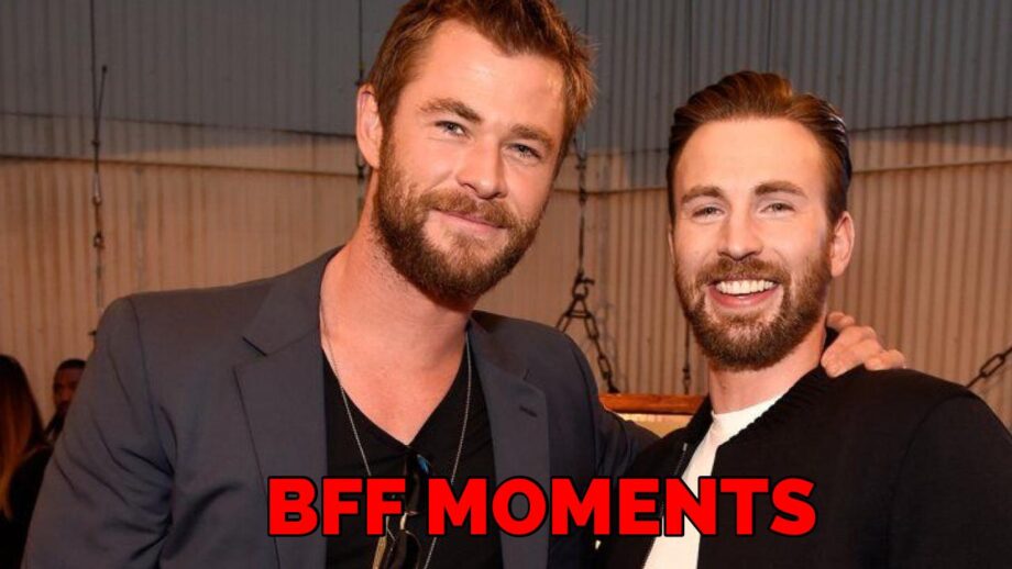 Chris Hemsworth And Chris Evans's Best BFF Moments Together 315581