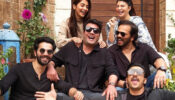 Cirkus BTS Fun: Varun Dhawan, Pooja Hegde, Jacqueline Fernandez, Varun Sharma & Ranveer Singh chill together, netizens love the moment