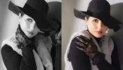 Cock Your Hat: Hina Khan is a sassy babe in black hat, fans go gaga