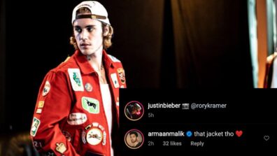 Concert Swag: Justin Bieber wows fans with his latest super cool red jacket, Armaan Malik loves his style