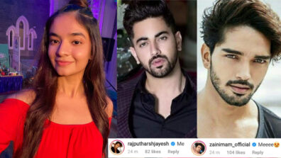 Crash: Anushka Sen’s spicy red hot avatar gets Zain Imam & Harsh Rajput excited on social media