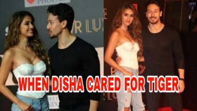 Cute Moments When Disha Patani Showed Her Care & Affection For Tiger Shroff