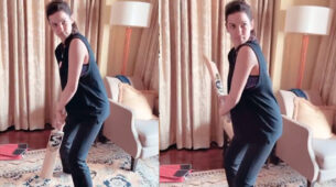 Cute Wifey Moment: Natasa Stankovic imitates Hardik Pandya’s batting style in the latest video, fans go ROFL
