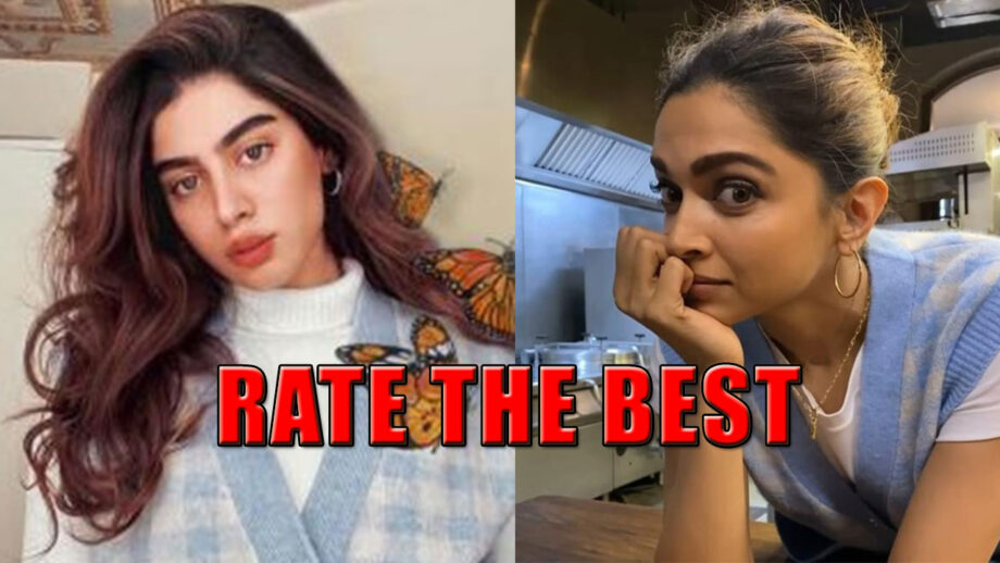 Deepika Padukone Or Khushi Kapoor: Which Diva Aced The Zara Knitted Vest Better?