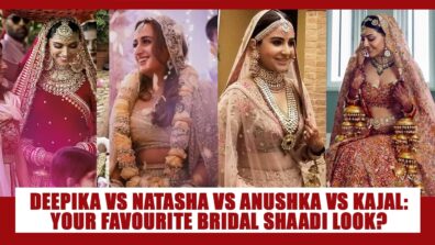 Deepika Padukone Vs Natasha Dalal Vs Anushka Sharma Vs Kajal Aggarwal: Your Favourite Romantic Bridal Look For Shaadi Season? Vote Now