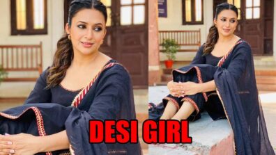 Desi Girl: Divyanka Tripathi looks stunning in Indian avatar