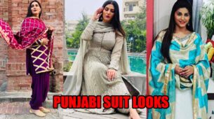 Desi Hot: Mesmerizing Punjabi Suit Looks Of Sapna Choudhary