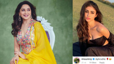 Dhak Dhak Girl: Madhuri Dixit Nene looks resplendent and gorgeous in yellow ethnic look, Mouni Roy calls her ‘Aphrodite’