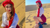 Dil se: Avneet Kaur looks resplendent in her Arabic avatar in the middle of a desert, fans can’t stop admiring
