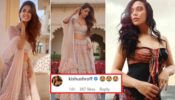 Disha Patani looks smoking hot in lehenga, Krishna Shroff loves it