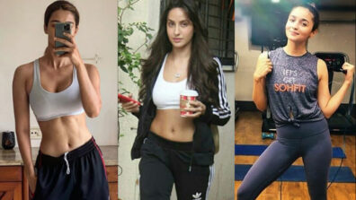 Disha Patani Vs Nora Fatehi Vs Alia Bhatt: Attractive B-Town heroine in yoga pants? Vote Now