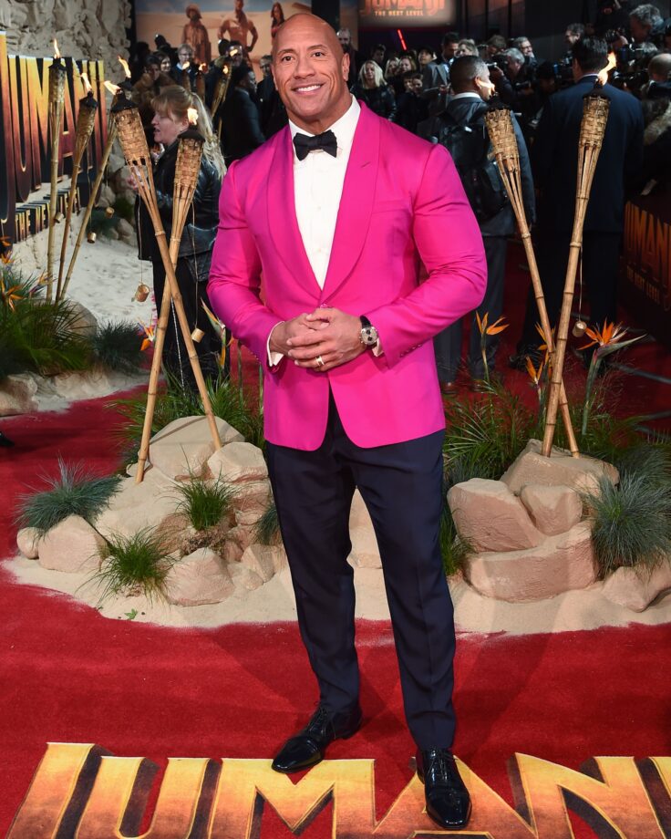 Dapper Looks! 5 Photos That Prove Dwayne Johnson Aka ‘The Rock’ Has A Soft Spot For Suits - 0