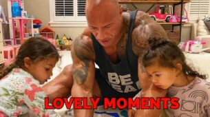 Dwayne Johnson’s Lovely Moments With His Daughter, See Pictures