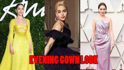 Emilia Clarke Looks Sizzling Hot In Evening Gown, See Picture