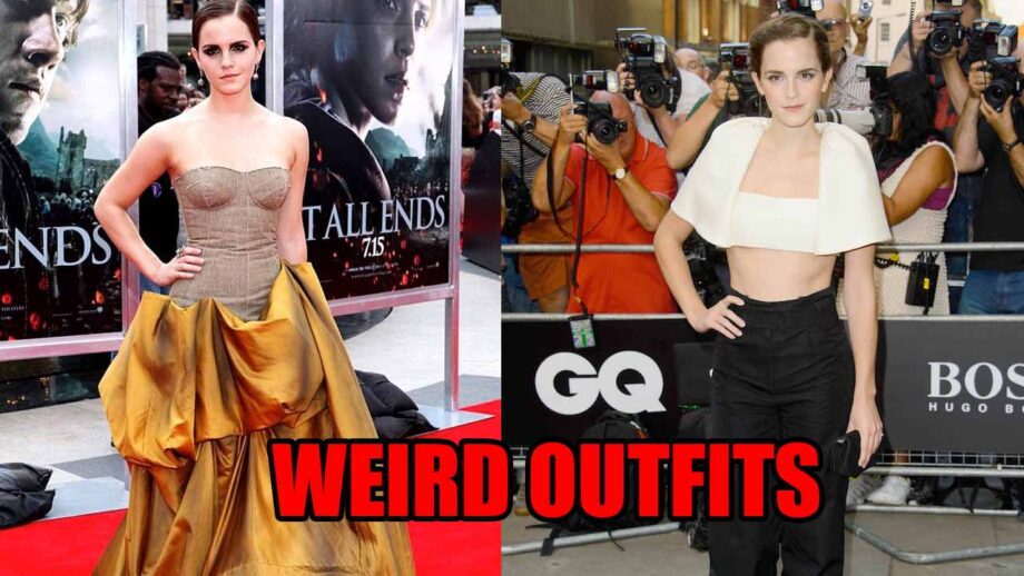 Emma Watson's Top 5 Most Weird Outfits
