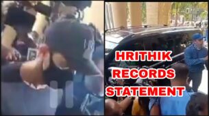 Fake Email Controversy: Hrithik Roshan caught on camera arriving at Mumbai Crime Branch to record statement against Kangana Ranaut