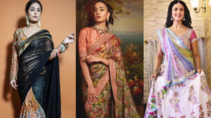 Fashion Queen: Hina Khan, Erica Fernandes & Divyanka Tripathi’s hottest ethnic saree looks that went viral on internet