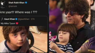 Father Love: Shah Rukh Khan has the most adorable reaction to son Abram Khan’s ‘Mike Tyson’ avatar