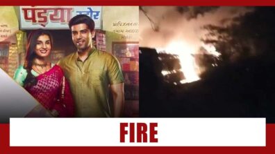 Fire outbreak on the set of Pandya Store