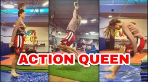 Fitness Queen: Disha Patani does high-octane mma action like Tiger Shroff, fans super impressed