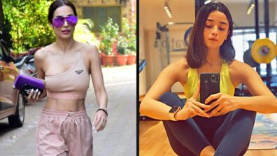 From Malaika Arora To Alia Bhatt: Who Has The Hottest Gym Clothes Collection?