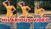 Funny ROFL Moment: Baby Doll caught on camera hilariously falling down in the swimming pool, fans go LOL