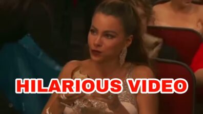 Funny ROFL Moment: When Sofia Vergara was caught on camera snacking in the middle on an award show