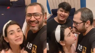 Funny ROFL: Taarak Mehta Ka Ooltah Chashmah’s Malav Rajda gets romantic with wifey on camera, Kush Shah aka Goli plays a ‘pawri’ spoiler