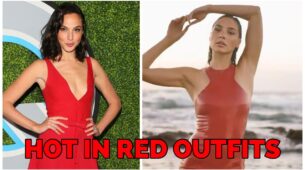 Gal Gadot Looks Spicy Hot In Red Outfits, Five Looks Of Her Hotness