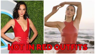 Gal Gadot Looks Spicy Hot In Red Outfits, Five Looks Of Her Hotness