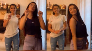 Girls Go Wild: Anushka Sen ‘pawries’ with her BFF at her house, dance video goes viral