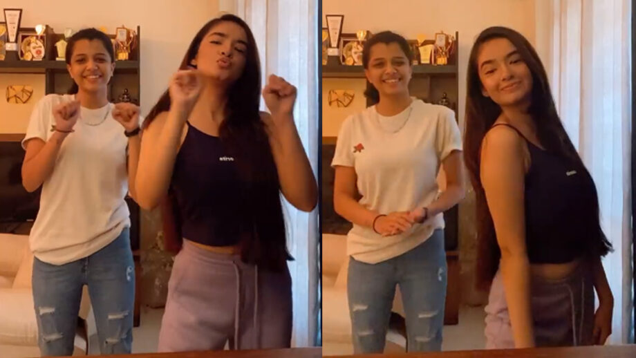 Girls Go Wild: Anushka Sen 'pawries' with her BFF at her house, dance video goes viral