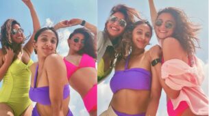 Girls Love: , Akansha Ranjan Kapoor enjoys at the beach with Alia Bhatt, fans love it