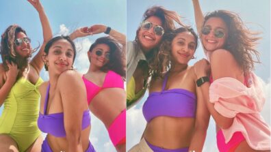 Girls Love: , Akansha Ranjan Kapoor enjoys at the beach with Alia Bhatt, fans love it