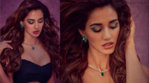 Gorgeous Babe: Disha Patani flaunts her long frizzy hair like a bombshell, netizens can’t stop crushing